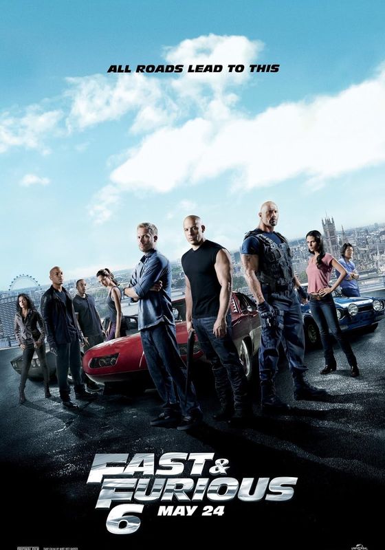 Fast & Furious 6                เร็ว แรง ทะลุนรก 6                2013